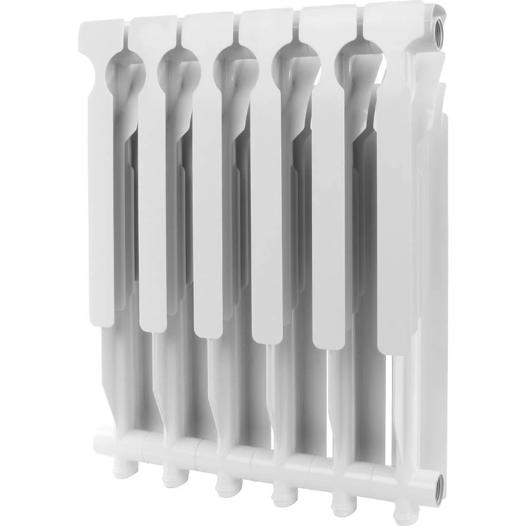 Радиатор ROMMER Plus 500 -  6 секций, алюминиевый