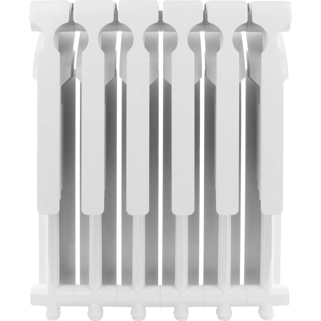 Радиатор ROMMER Plus 500 -  6 секций, алюминиевый