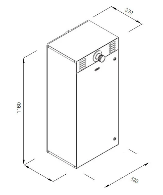 Двухконтурный котел газовый наружного размещения Radiant RSR 24 BOX - 24 кВт