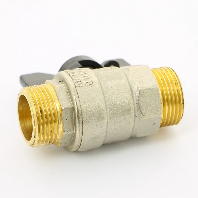 Кран газовый LD Pride 47.15 (15мм - 1/2") Н-Н Бабочка