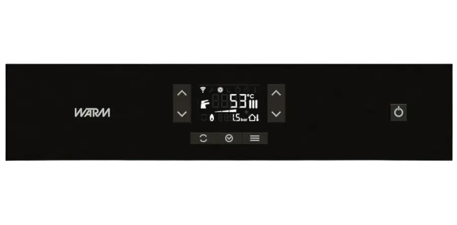 Газовый настенный котел Warm AUROS - PRO + WI-FI (Двухконтурный) - 24 кВт