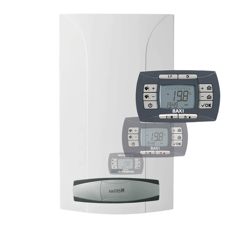 Газовый настенный котел Baxi Luna3 Comfort 240 i (Двухконтурный) - 24 кВт