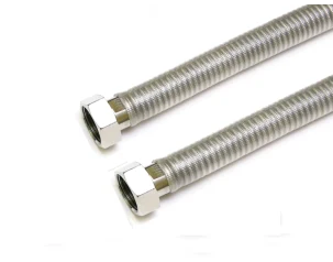 5,00м 1/2" Подводка сильфонная газовая + Изоляция -ПВХ гайка-гайка