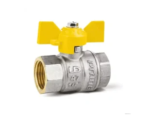 Кран газовый LD Pride 47.20 (20мм - 3/4") В-В Бабочка					