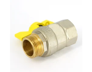 Кран газовый LD Pride 47.20 (20мм - 3/4") В-Н Бабочка