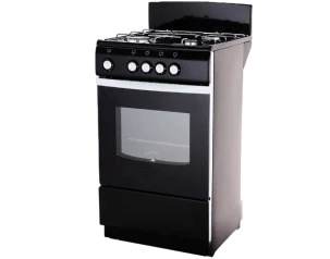 Газовая плита DE LUXE 5040.38 г (щ) черная					